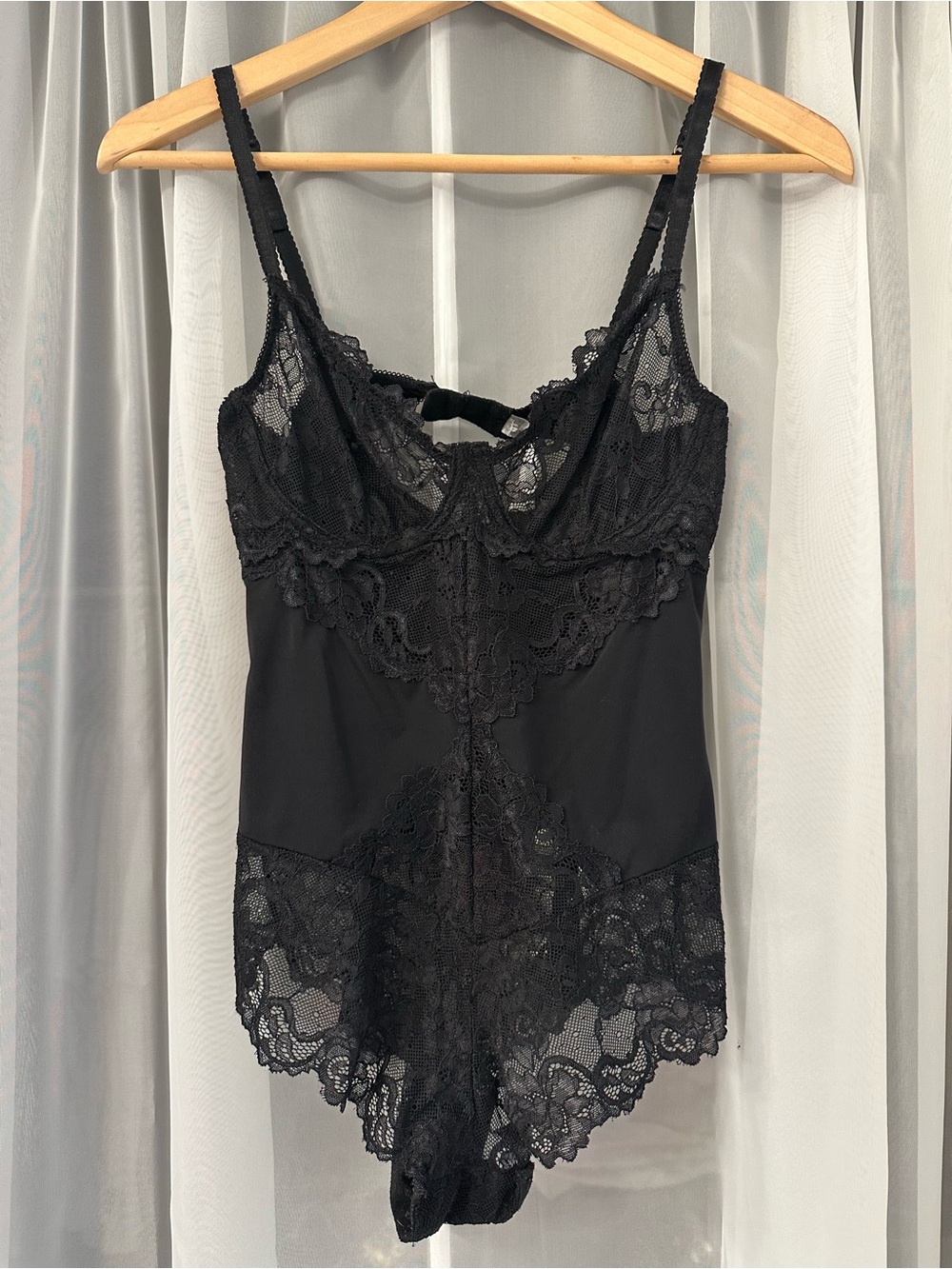 Black Lace Chemise Bodysuit - Women Intimates & Sleepwear